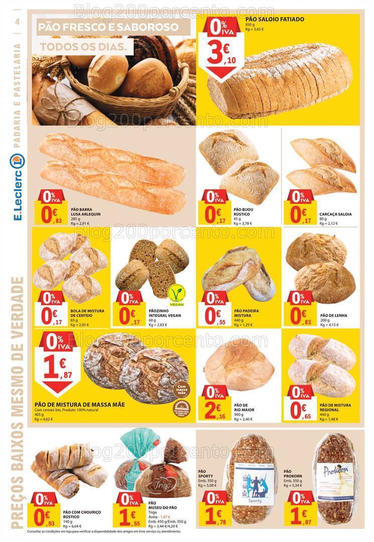 Antevisão Folheto E-LECLERC Promoções de 19 a 25 outubro