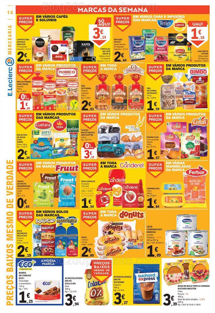 Antevisão Folheto E-LECLERC Promoções de 19 a 25 outubro