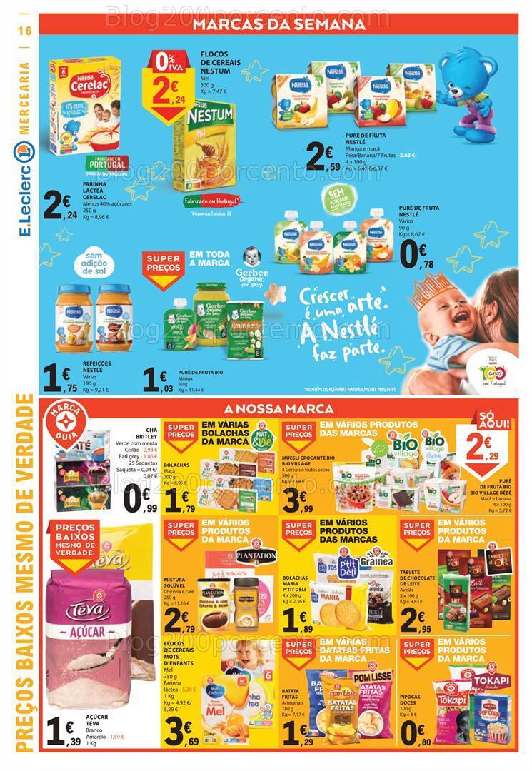 Antevisão Folheto E-LECLERC Promoções de 19 a 25 outubro