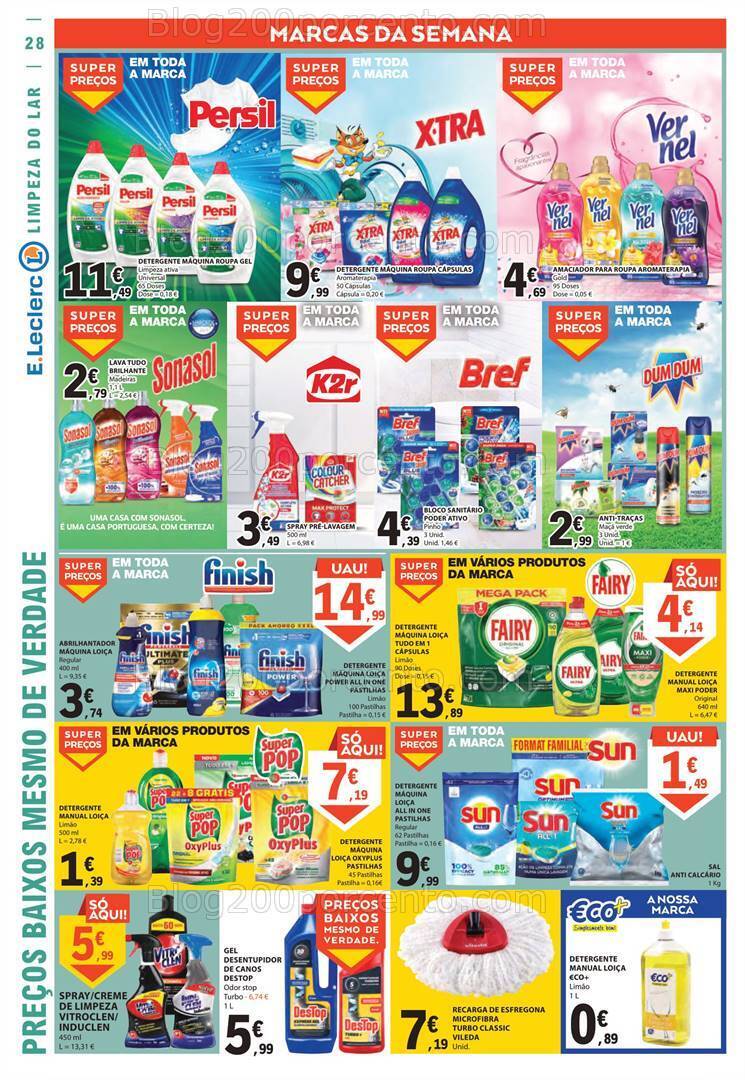 Antevisão Folheto E-LECLERC Promoções de 19 a 25 outubro