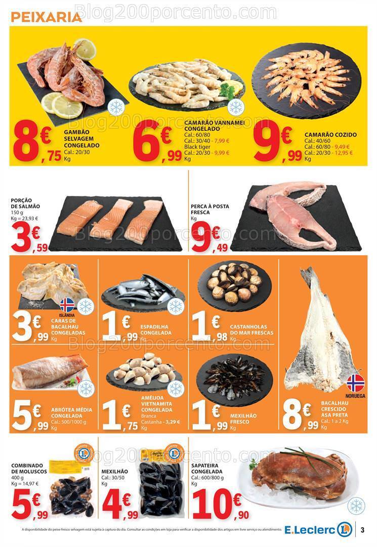 Antevisão Folheto E-LECLERC Promoções de 21 a 27 março