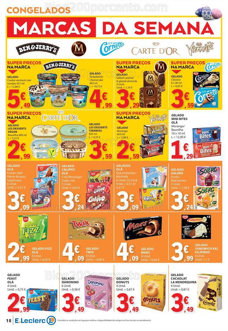 Antevisão Folheto E-LECLERC Promoções de 21 a 27 março