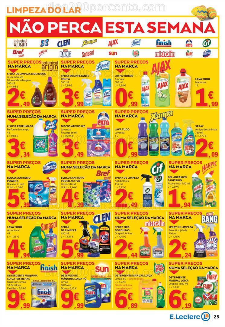 Antevisão Folheto E-LECLERC Promoções de 21 a 27 março
