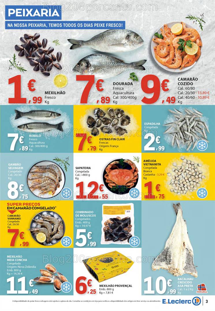 Antevisão Folheto E-LECLERC Páscoa + Promoções de 10 a 21 abril