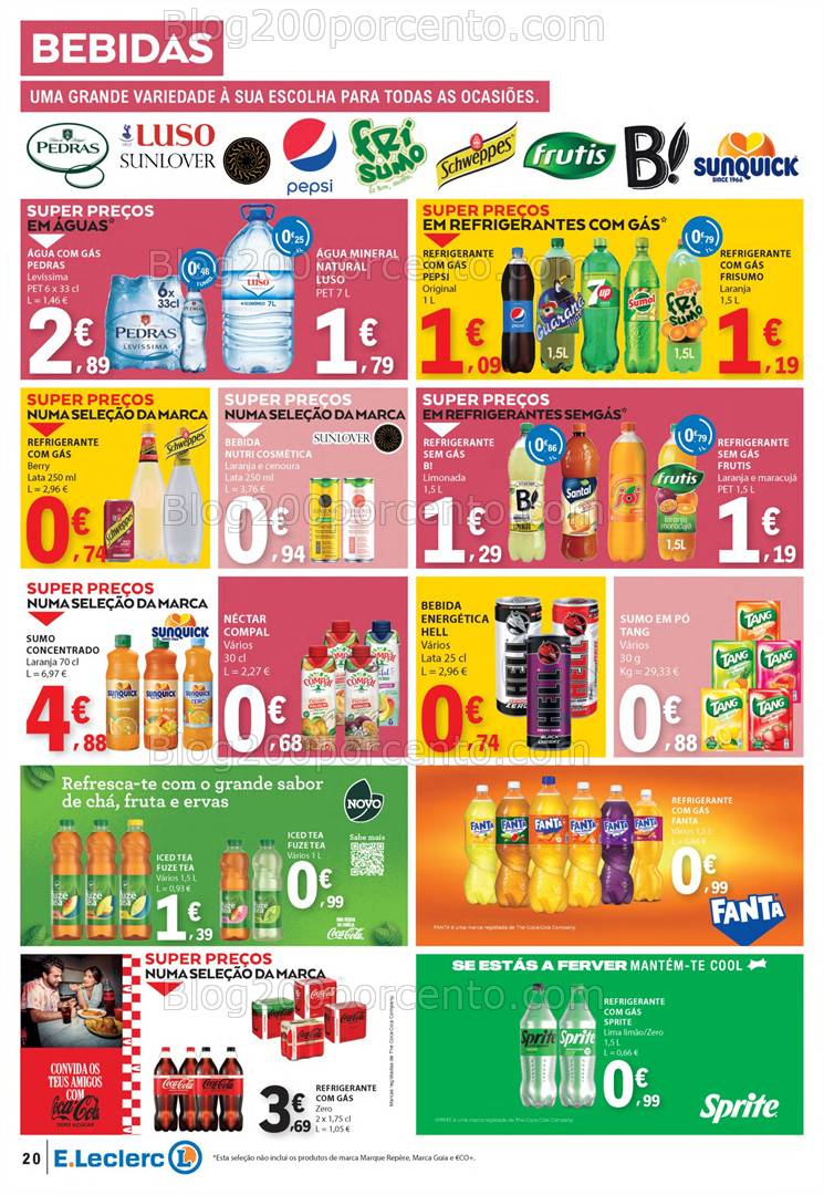 Antevisão Folheto E-LECLERC Páscoa + Promoções de 10 a 21 abril