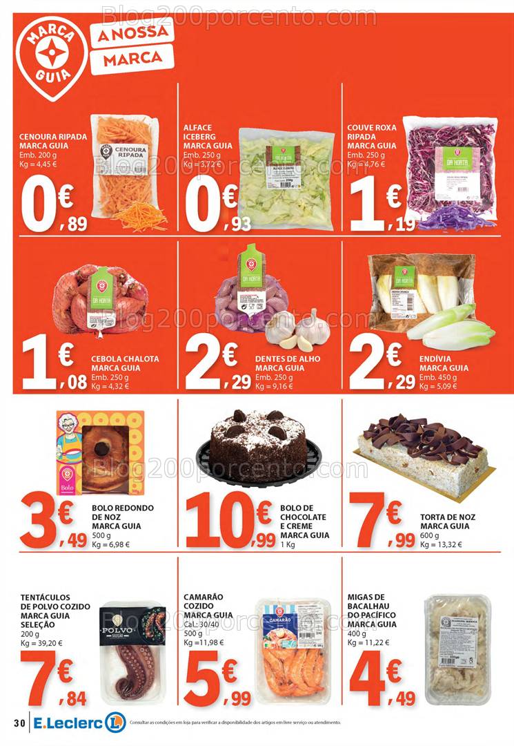 Antevisão Folheto E-LECLERC Páscoa + Promoções de 10 a 21 abril