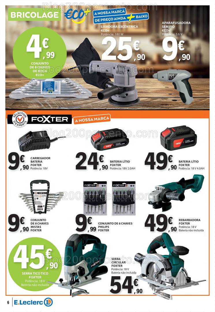 Antevisão Folheto E-LECLERC Promoções de 13 a 26 março