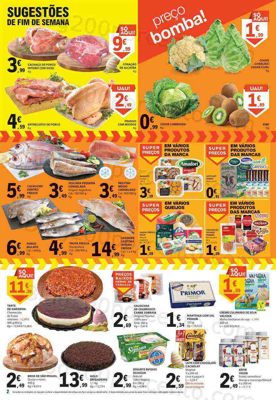 Antevisão Folheto E-LECLERC Promoções Fim de Semana - 24 a 26 março