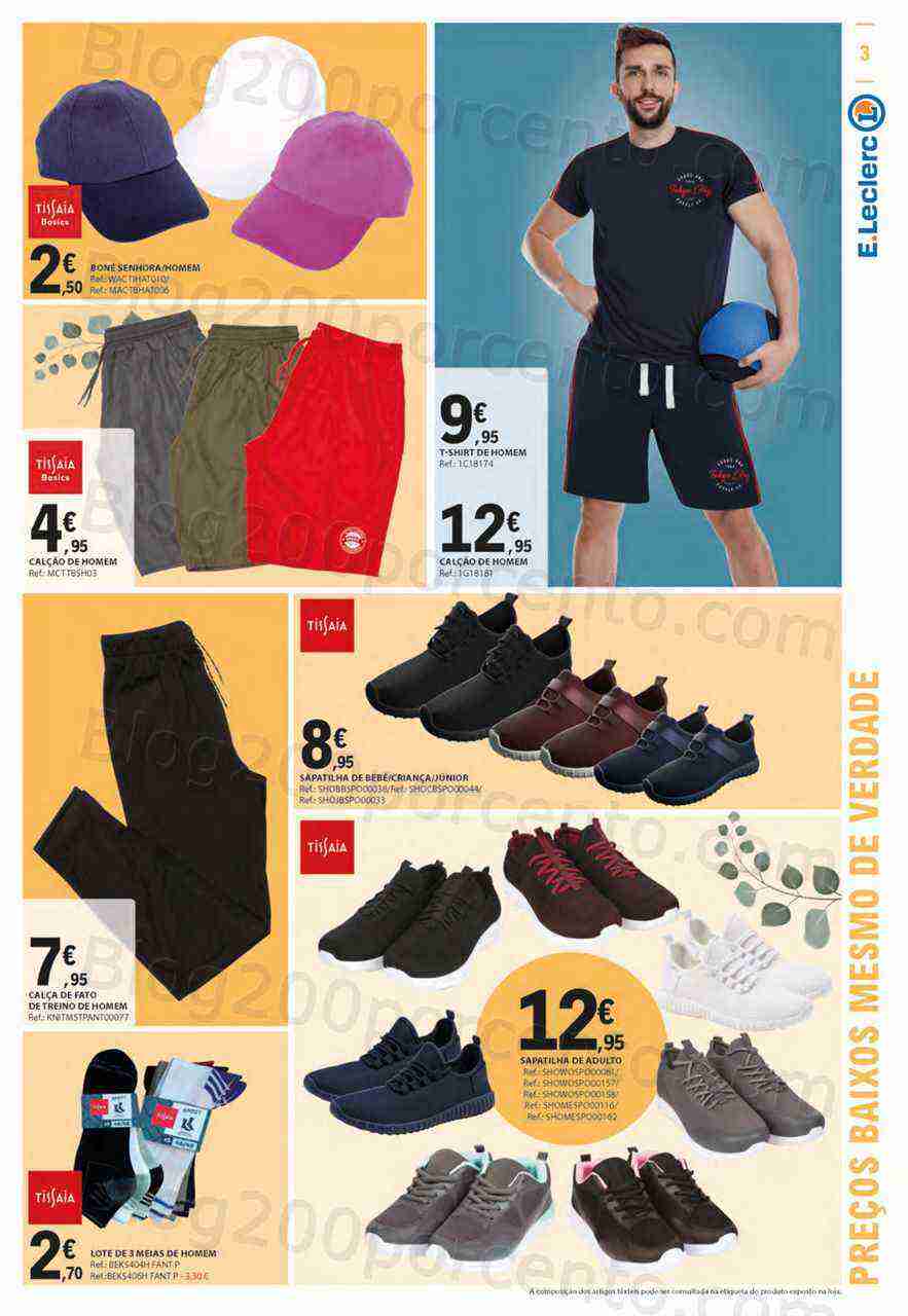 Antevisão Folheto E-LECLERC Bazar Promoções de 13 a 26 abril
