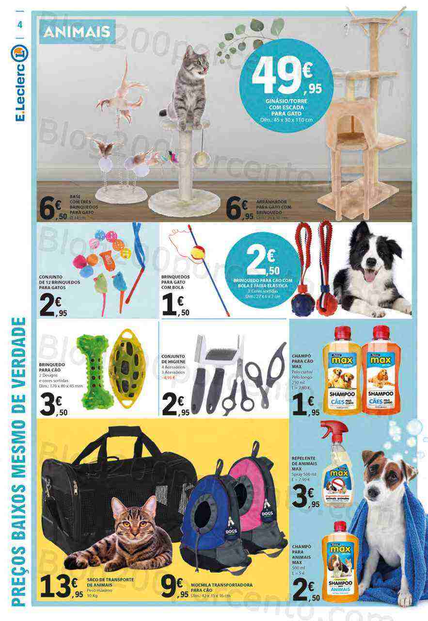 Antevisão Folheto E-LECLERC Bazar Promoções de 13 a 26 abril
