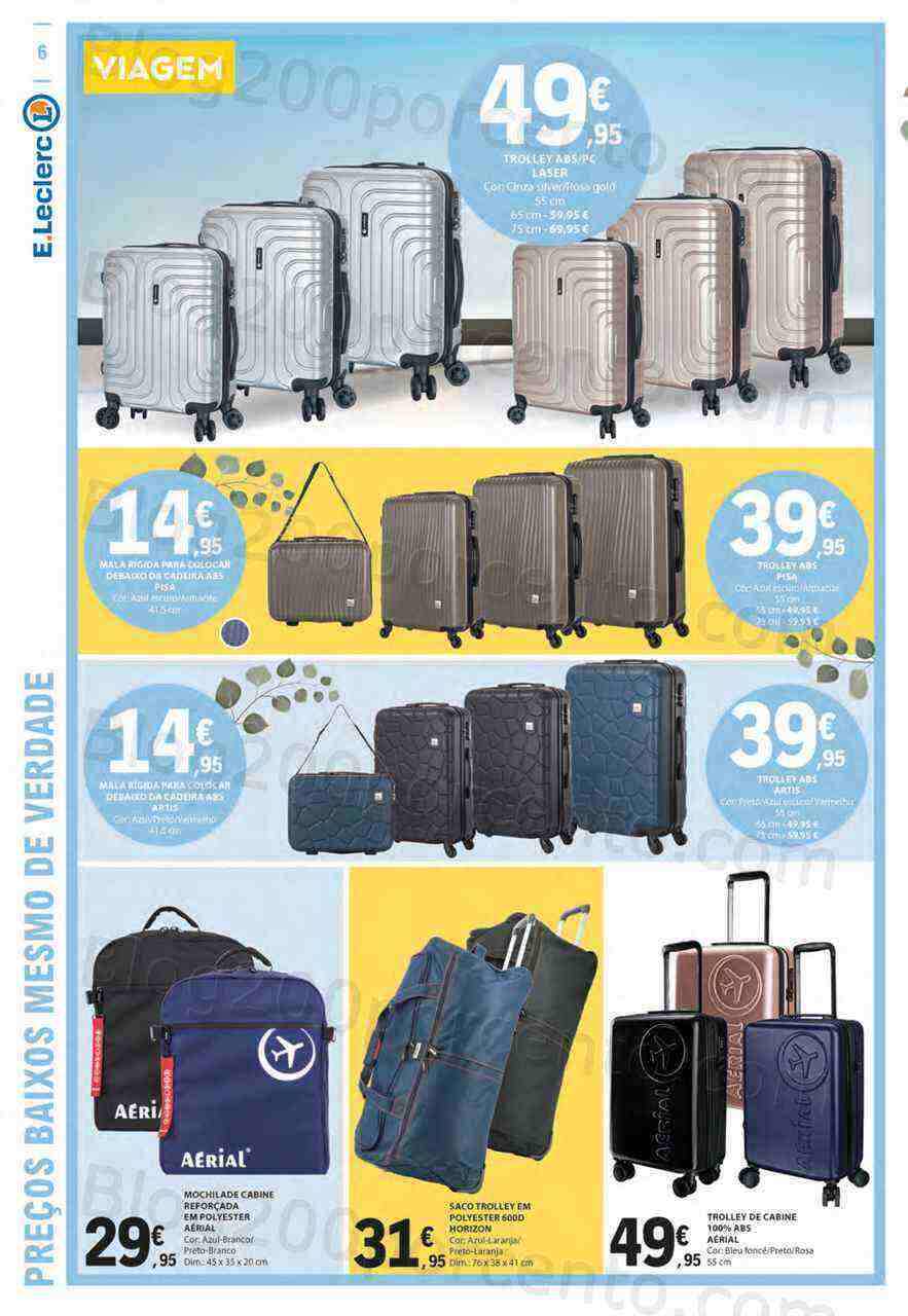 Antevisão Folheto E-LECLERC Bazar Promoções de 13 a 26 abril