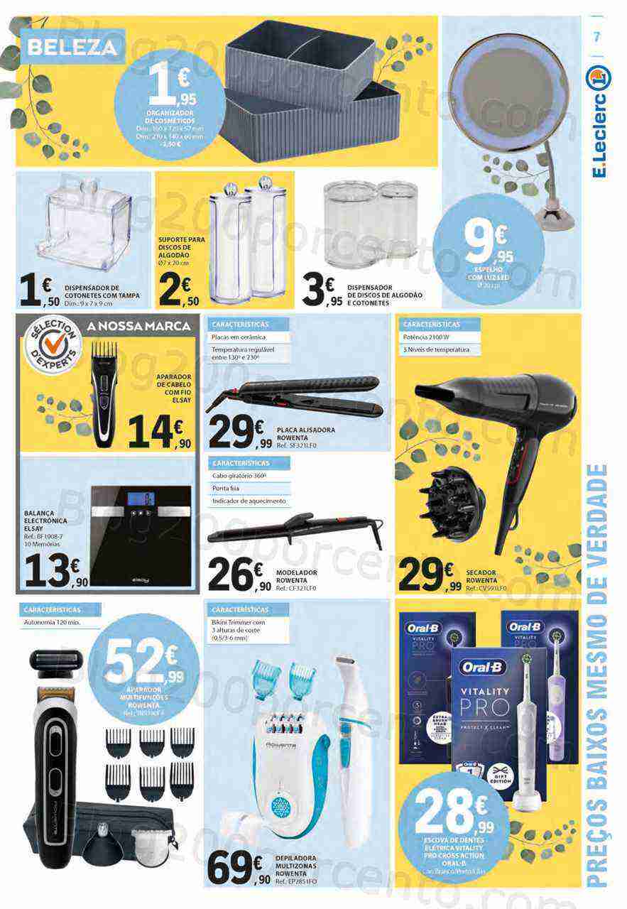 Antevisão Folheto E-LECLERC Bazar Promoções de 13 a 26 abril