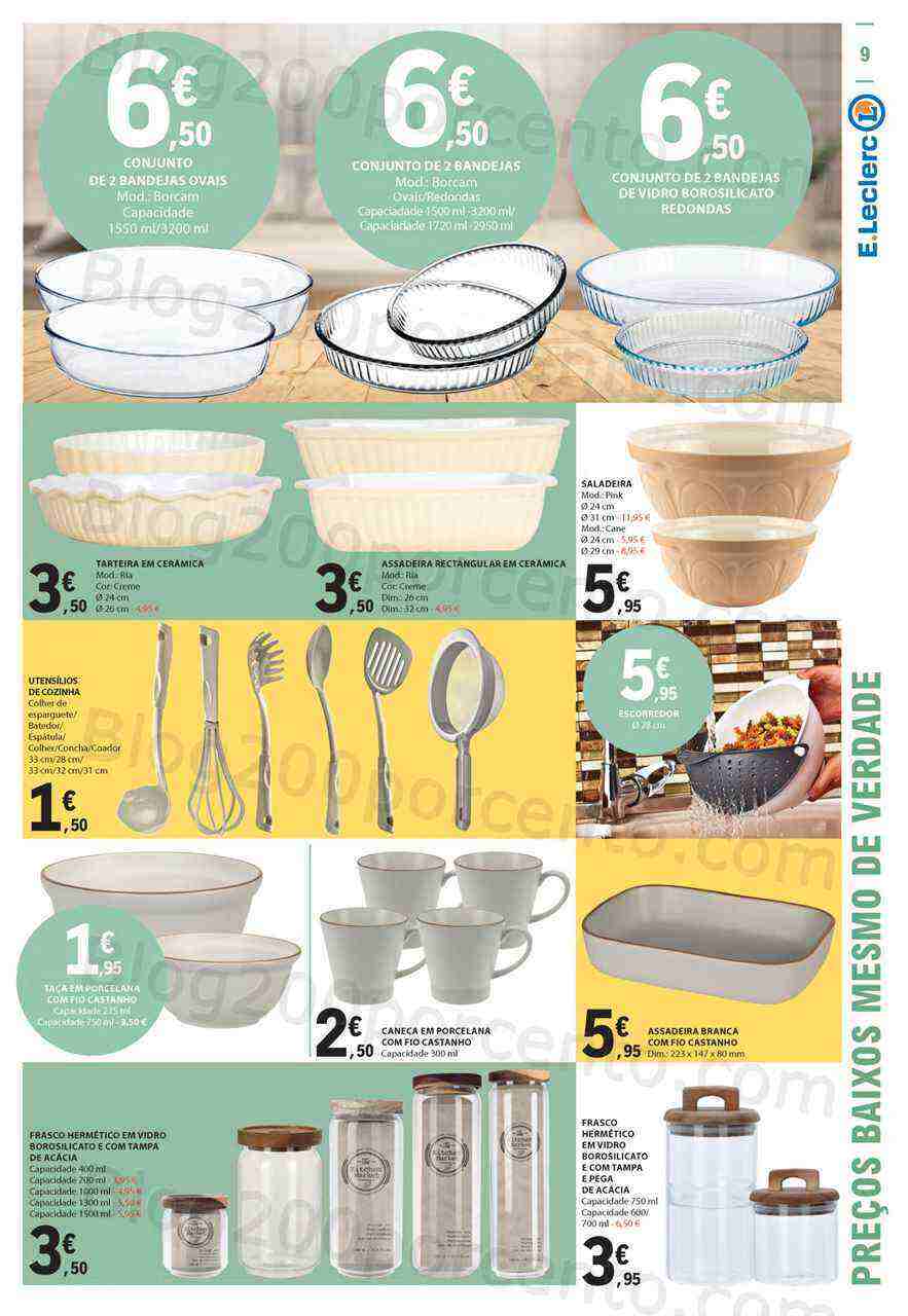 Antevisão Folheto E-LECLERC Promoções Bazar Páscoa - 30 março a 12 abril