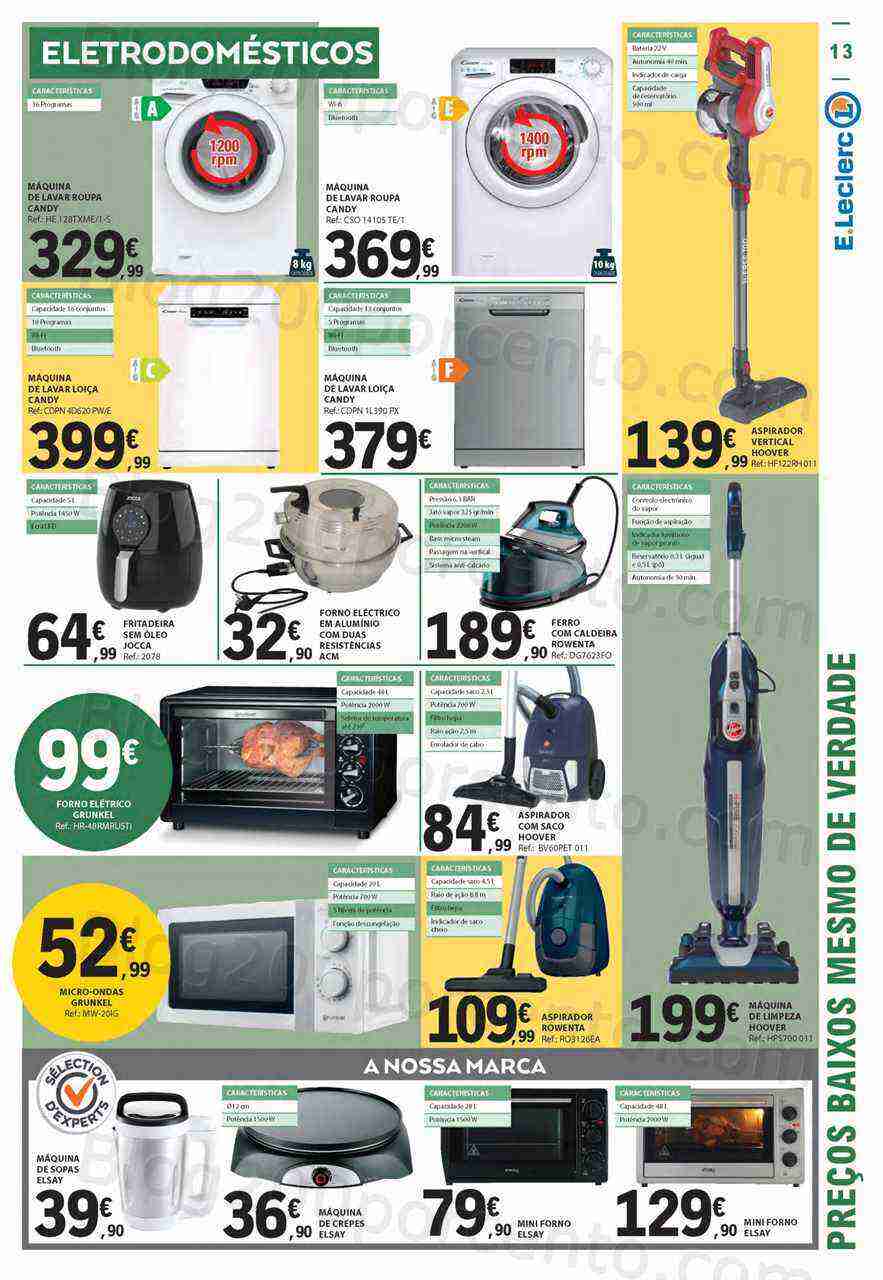 Antevisão Folheto E-LECLERC Promoções Bazar Páscoa - 30 março a 12 abril