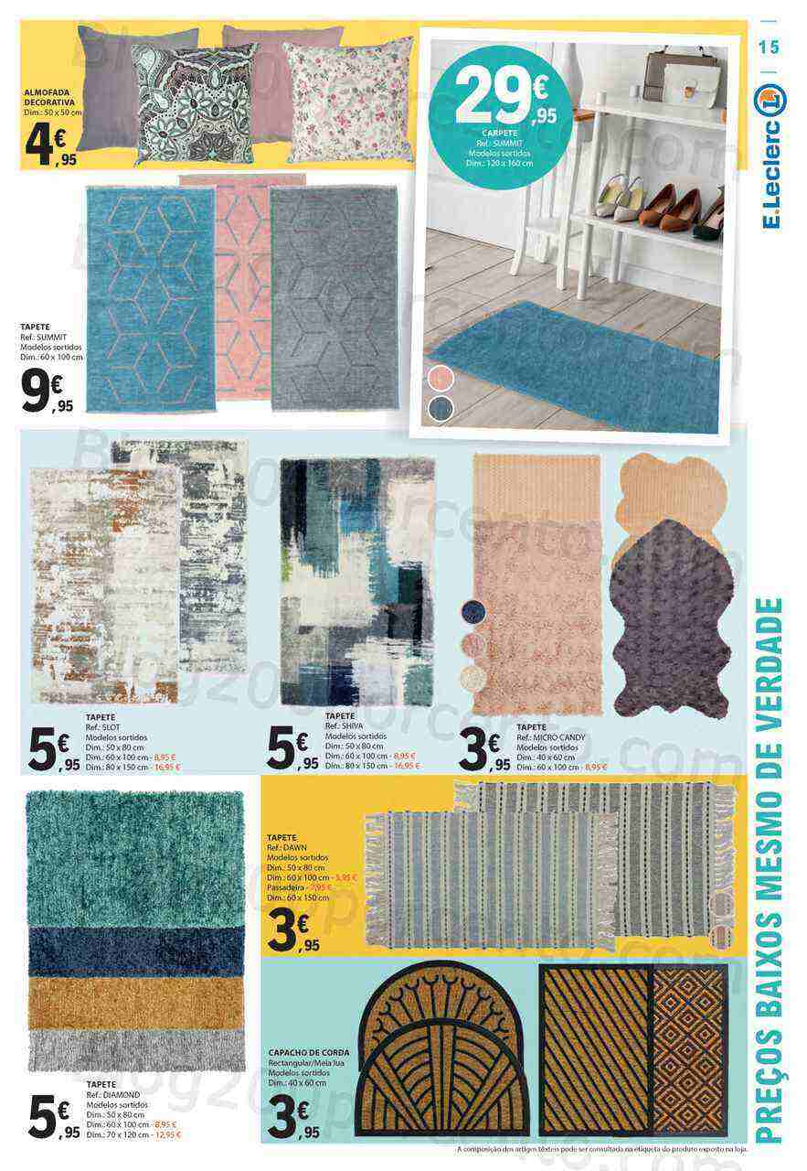 Antevisão Folheto E-LECLERC Promoções Bazar Páscoa - 30 março a 12 abril