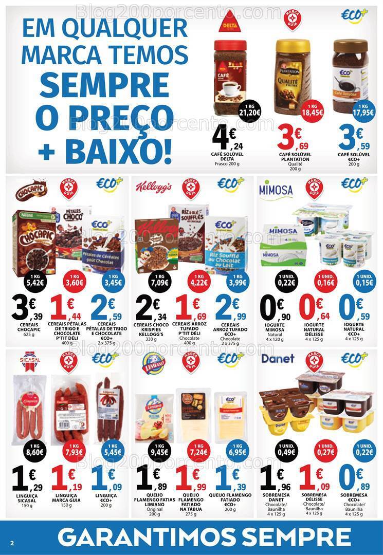 Antevisão Folheto E-LECLERC Preço Mais Baixo Promoções de 7 a 20 março
