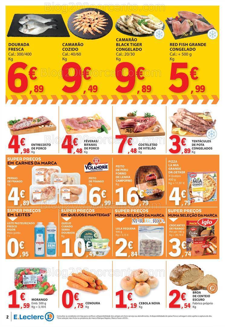 Antevisão Folheto E-LECLERC Promoções Fim de Semana - 17 a 19 maio