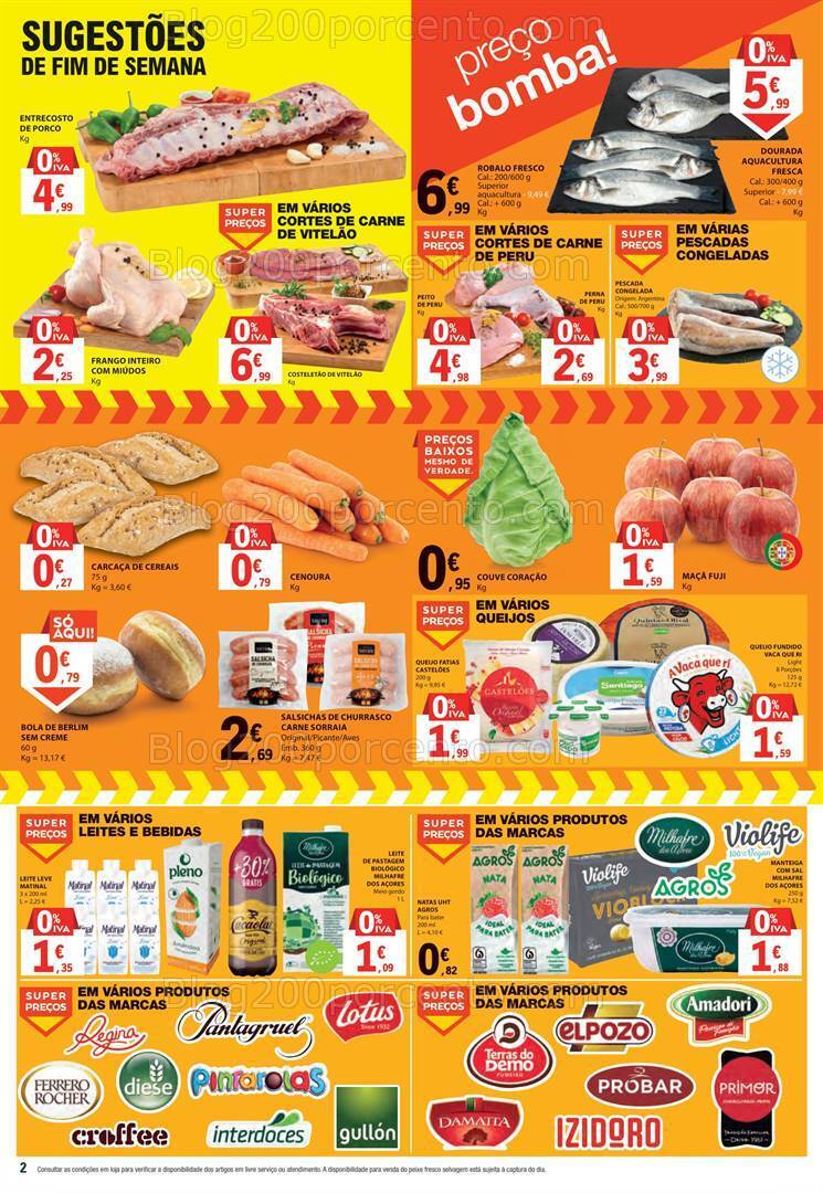 Antevisão Folheto E-LECLERC Promoções Fim de Semana - 20 a 22 outubro