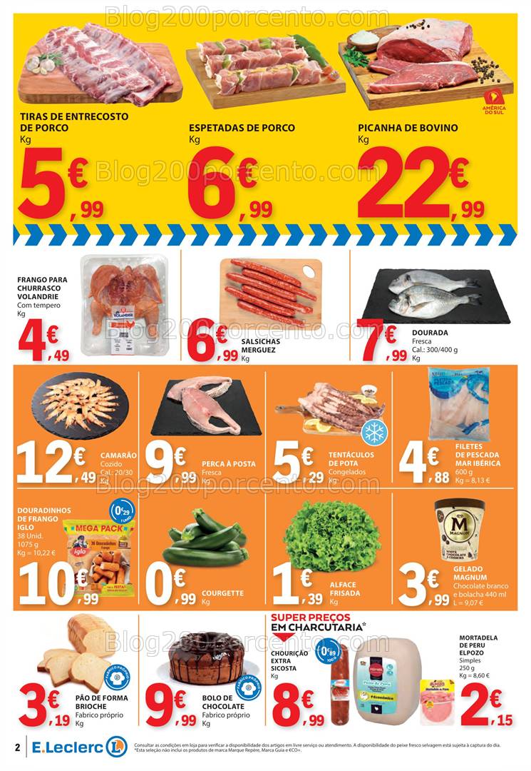 Antevisão Folheto E-LECLERC Promoções de 25 a 27 abril