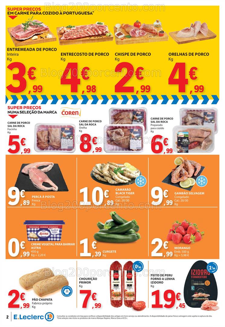 Antevisão Folheto E-LECLERC Promoções Fim de Semana - 28 fevereiro a 2 março