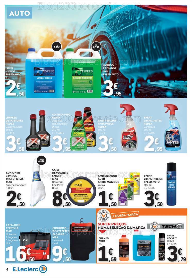 Antevisão Folheto E-LECLERC Bazar Promoções de 18 a 31 julho