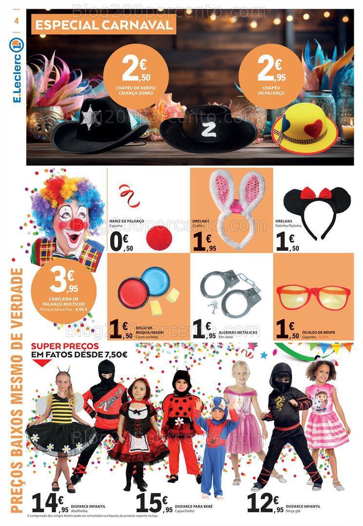 Antevisão Folheto E-LECLERC Bazar + Dia dos Namorados Promoções de 1 a 14 fevereiro