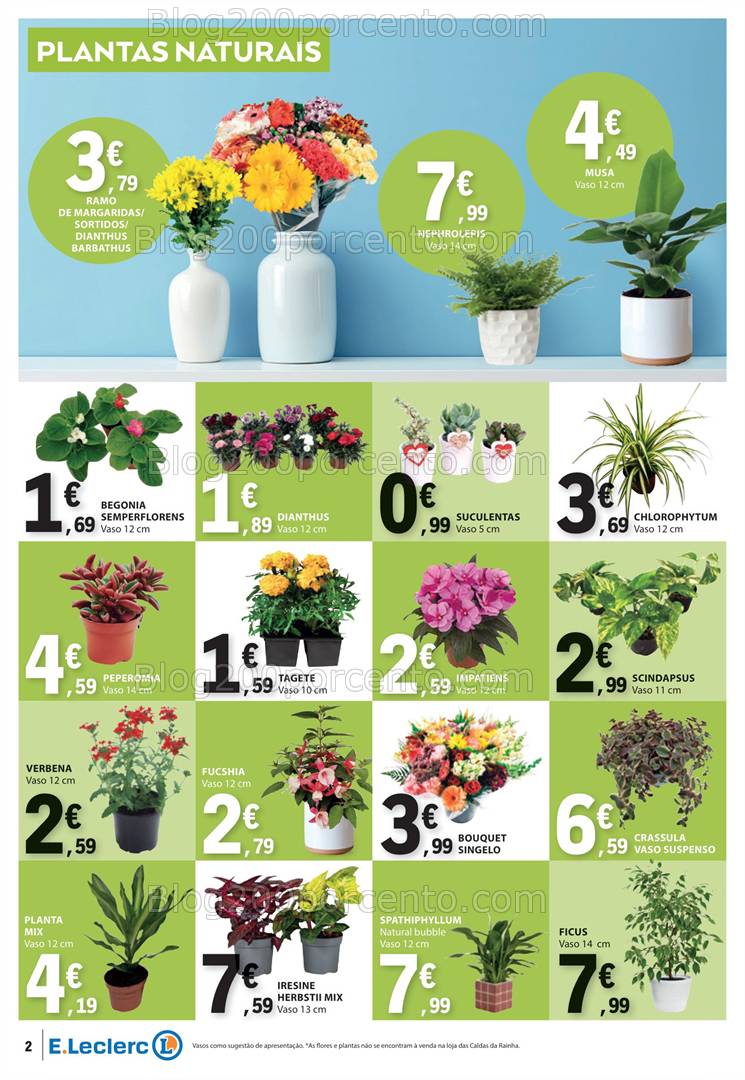 Antevisão Folheto E-LECLERC Bazar Promoções de 27 março a 9 abril