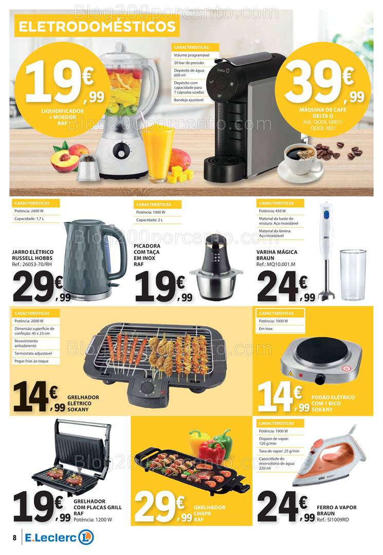 Antevisão Folheto E-LECLERC Especial Cozinha Promoções até 21 maio cozinha