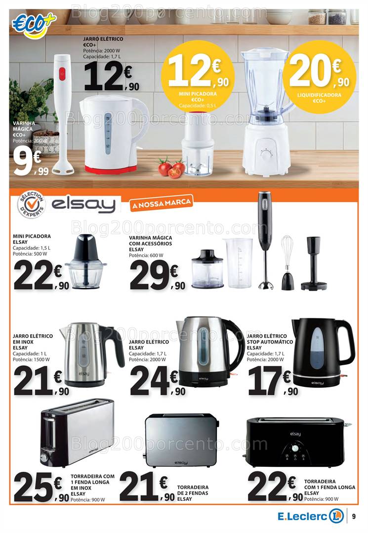 Antevisão Folheto E-LECLERC Especial Cozinha Promoções até 21 maio cozinha