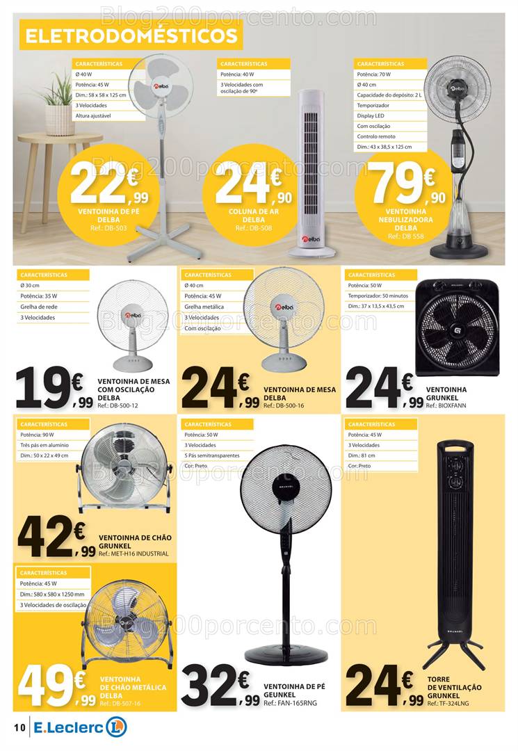 Antevisão Folheto E-LECLERC Promoções de 8 a 21 maio all