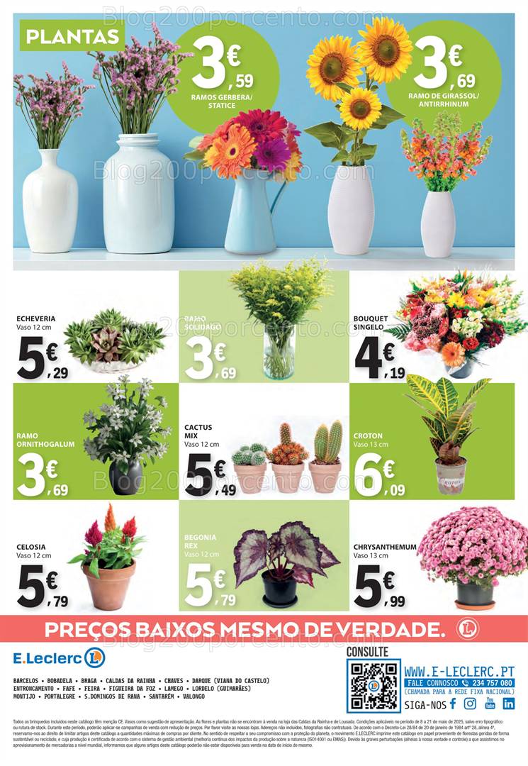 Antevisão Folheto E-LECLERC Promoções de 8 a 21 maio all