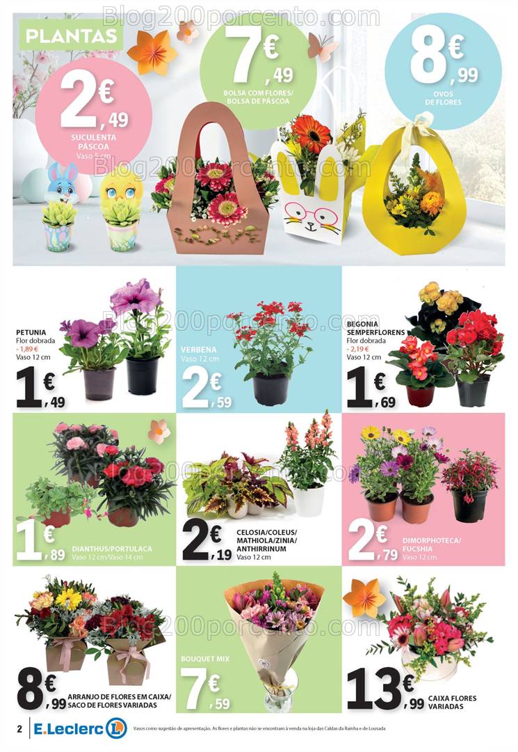 Antevisão Folheto E-LECLERC Bazar Promoções de 10 a 23 abril