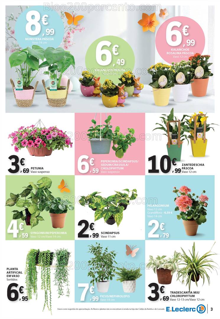 Antevisão Folheto E-LECLERC Bazar Promoções de 10 a 23 abril