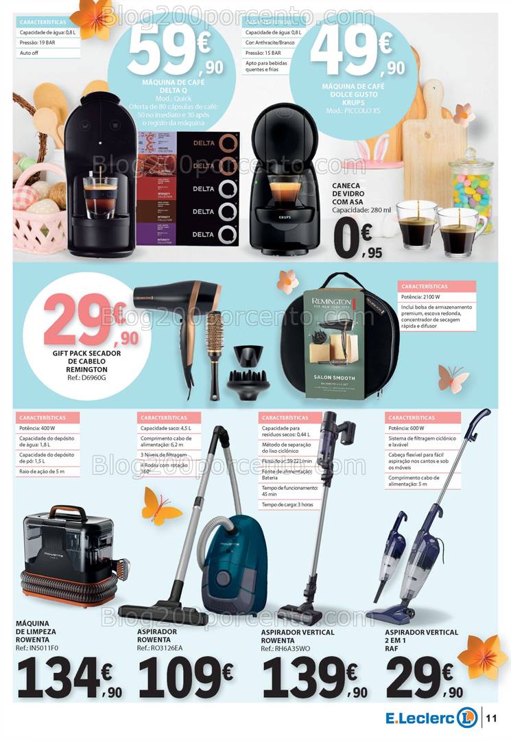Antevisão Folheto E-LECLERC Bazar Promoções de 10 a 23 abril
