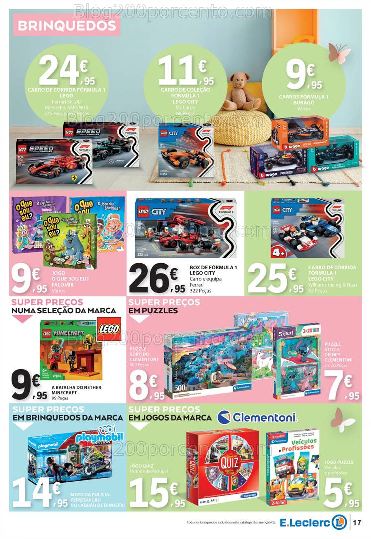 Antevisão Folheto E-LECLERC Bazar Promoções de 10 a 23 abril