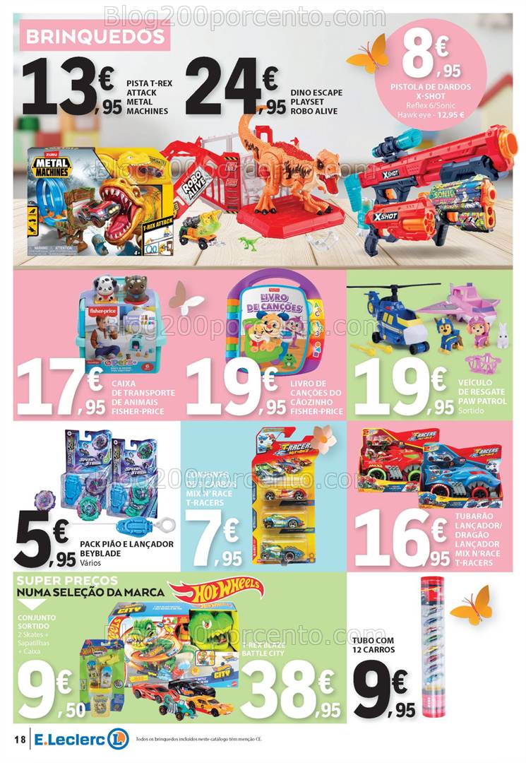 Antevisão Folheto E-LECLERC Bazar Promoções de 10 a 23 abril