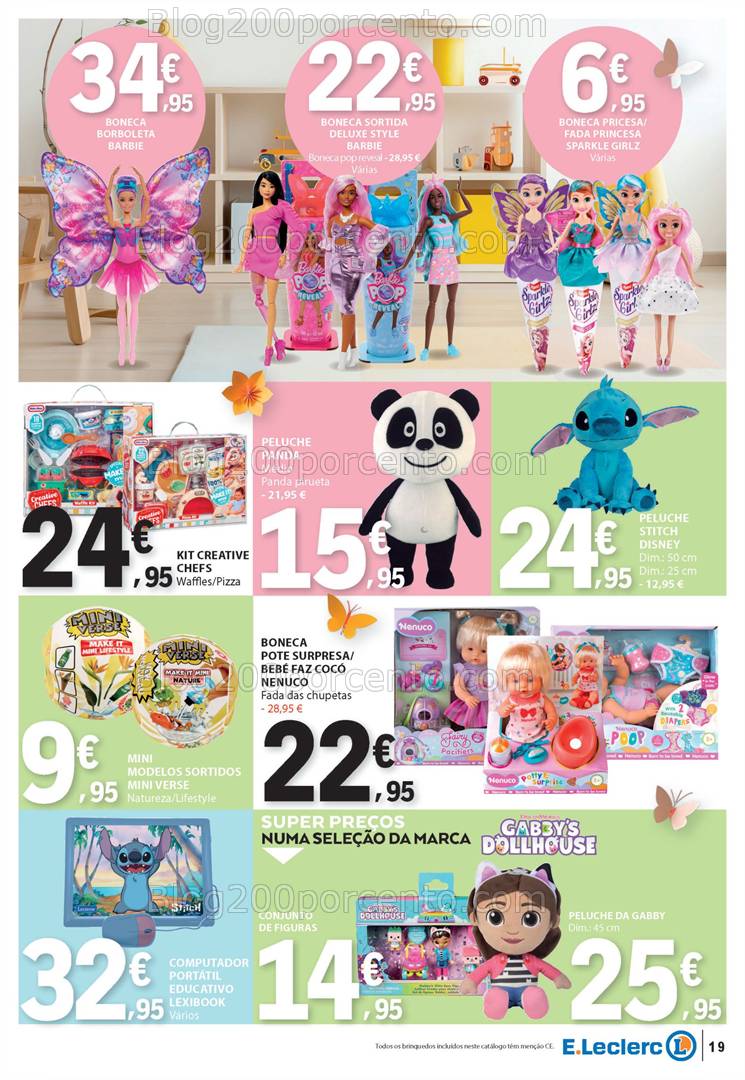 Antevisão Folheto E-LECLERC Bazar Promoções de 10 a 23 abril