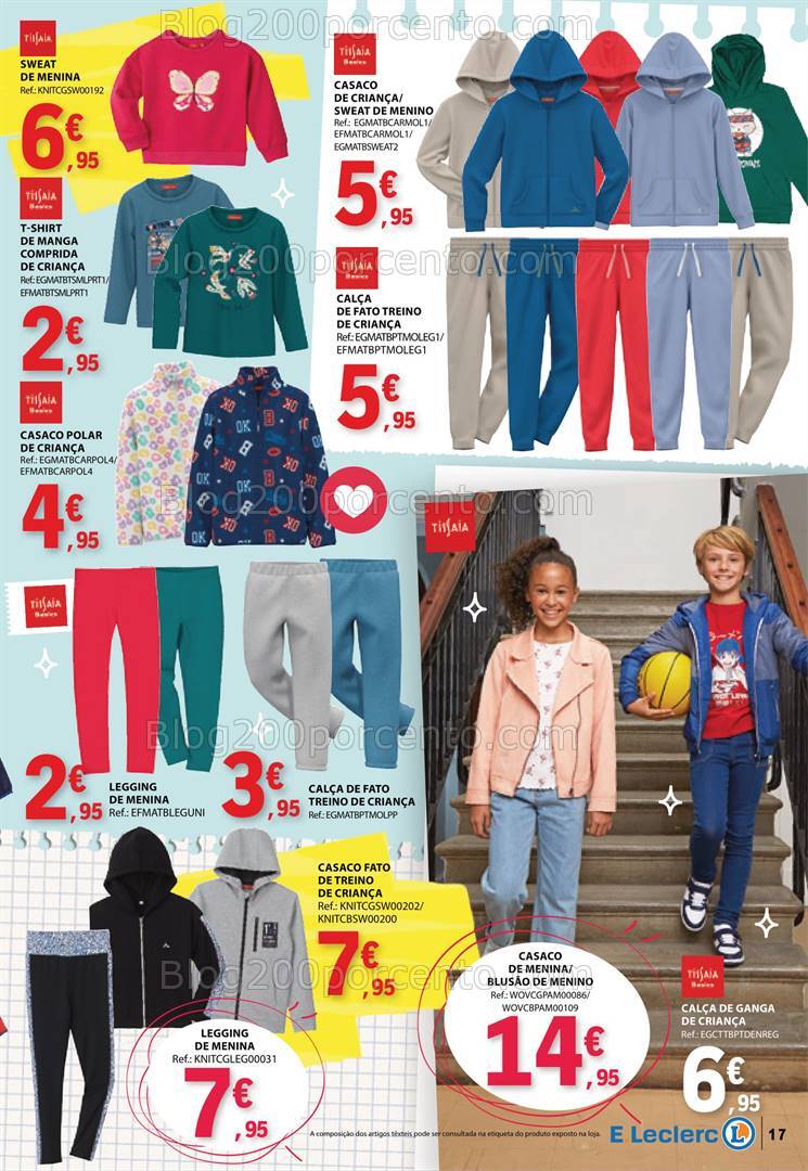 Antevisão Folheto E-LECLERC Regresso às Aulas Promoções de 6 a 25 agosto