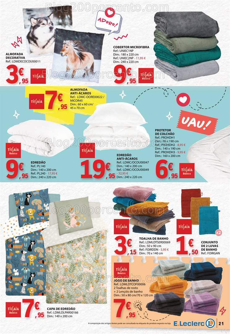 Antevisão Folheto E-LECLERC Regresso às Aulas Promoções de 6 a 25 agosto