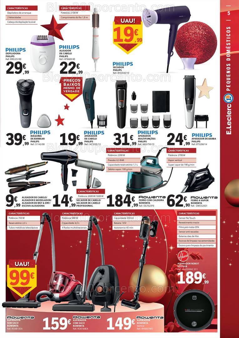 Antevisão Folheto E-LECLERC Tecnologia Natal Promoções de 28 novembro a 24 dezembro