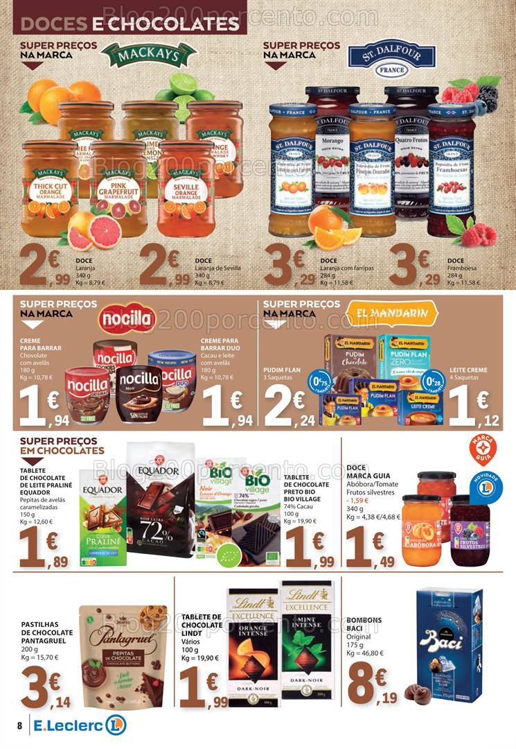 Antevisão Folheto E-LECLERC Bebidas Quentes Promoções de 29 outubro a 10 novembro
