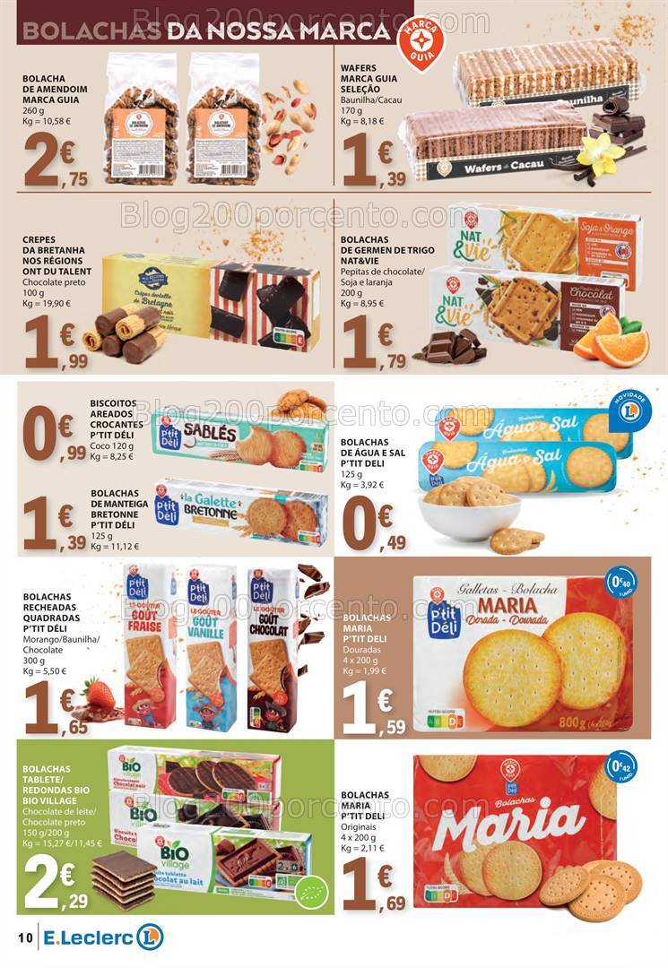 Antevisão Folheto E-LECLERC Bebidas Quentes Promoções de 29 outubro a 10 novembro