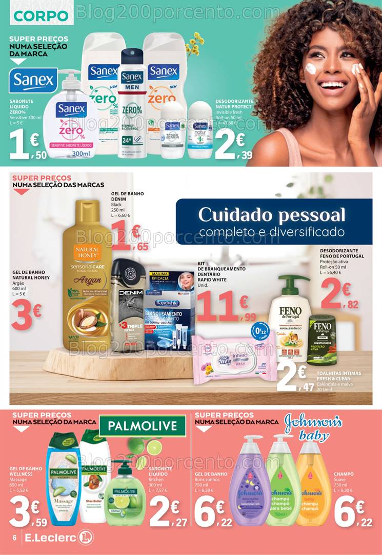 Antevisão Folheto E-LECLERC Especial Beleza Promoções de 22 abril a 4 maio