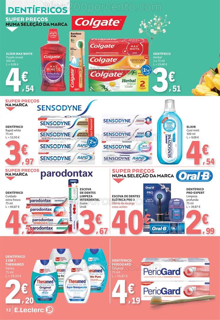 Antevisão Folheto E-LECLERC Especial Beleza Promoções de 22 abril a 4 maio