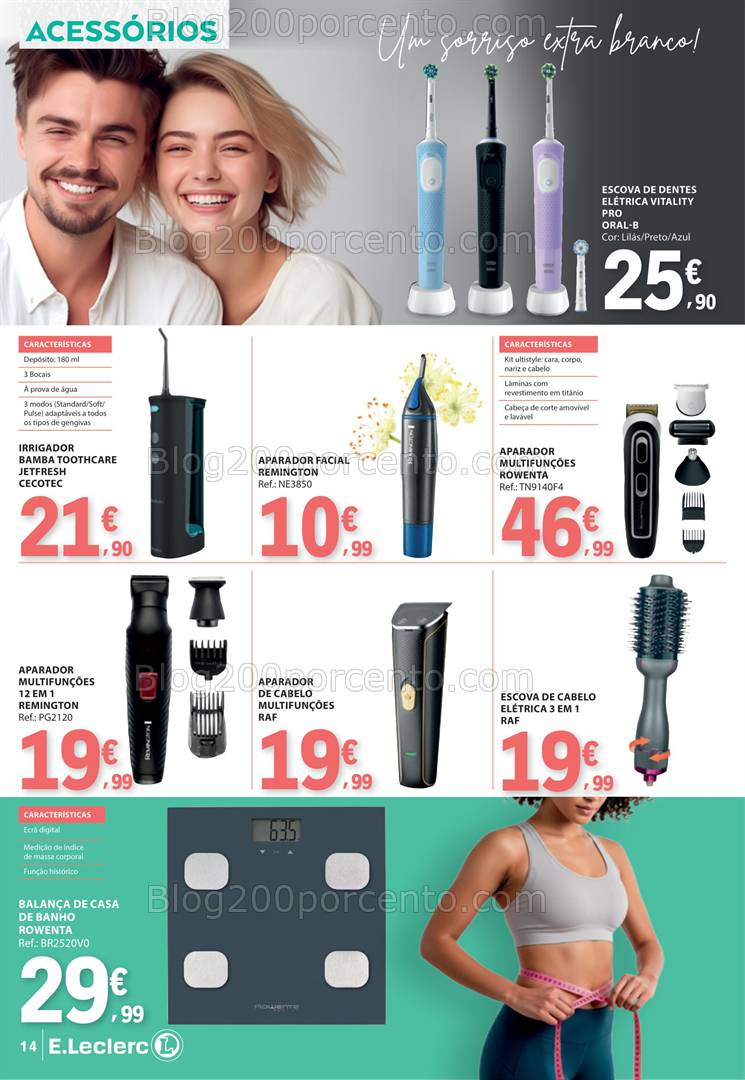 Antevisão Folheto E-LECLERC Especial Beleza Promoções de 22 abril a 4 maio