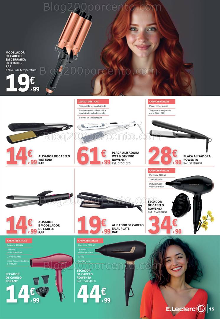 Antevisão Folheto E-LECLERC Especial Beleza Promoções de 22 abril a 4 maio