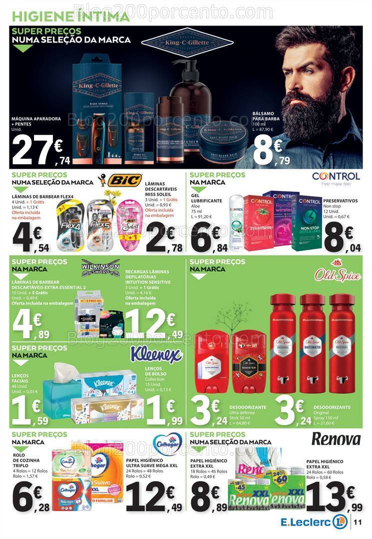 Antevisão Folheto E-LECLERC Beleza Promoções de 9 a 21 abril
