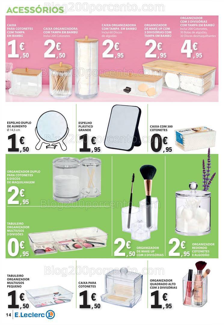 Antevisão Folheto E-LECLERC Beleza Promoções de 9 a 21 abril