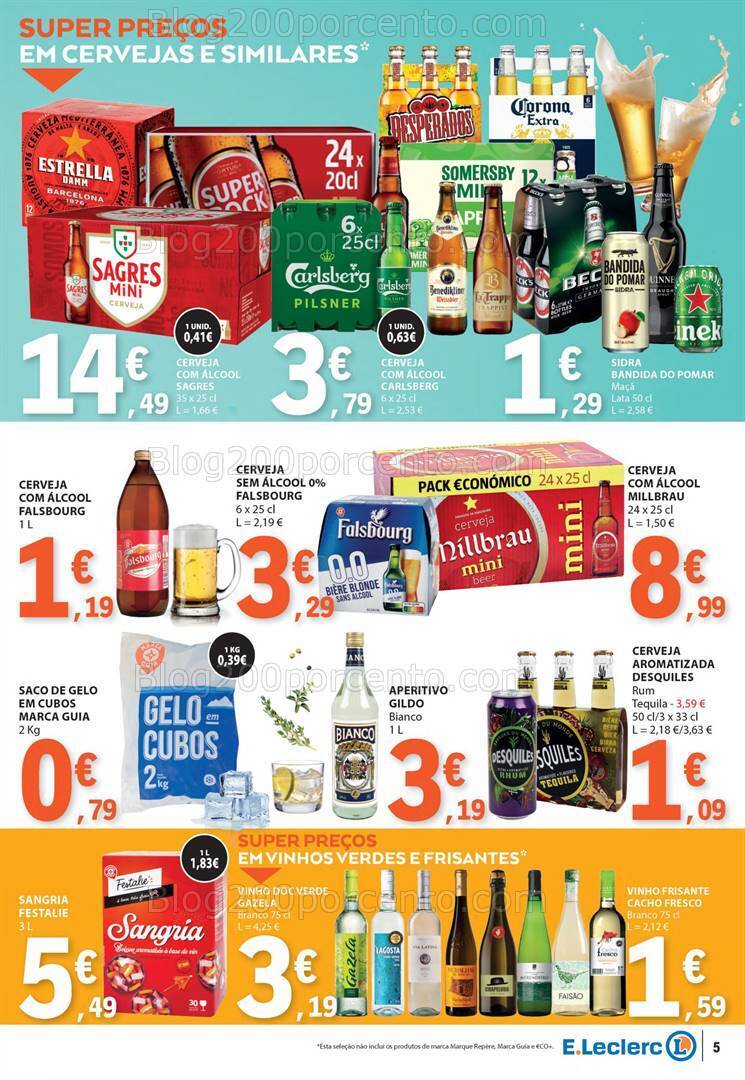 Antevisão Folheto E-LECLERC Especial Churrasco Promoções de 4 a 16 junho