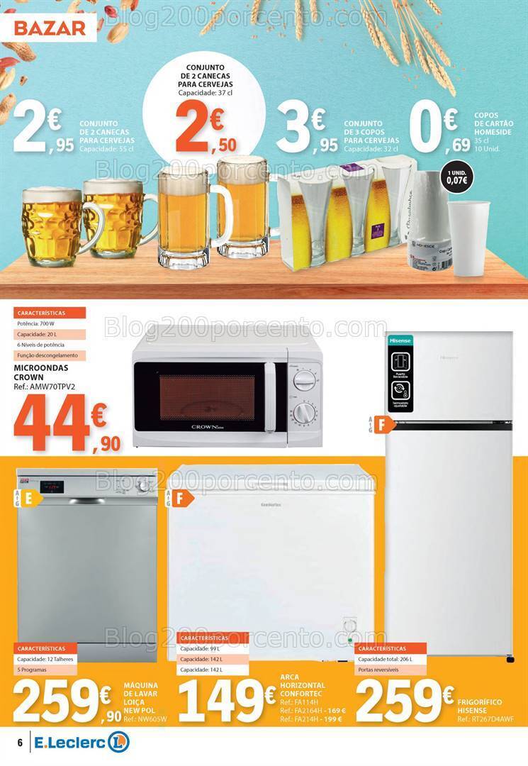 Antevisão Folheto E-LECLERC Especial Churrasco Promoções de 4 a 16 junho